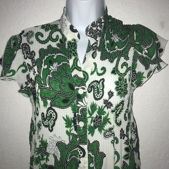 Sere Nade Pleated Crinkle Top S - Picture 3 of 8